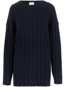Ребристый свитер Allude, синий