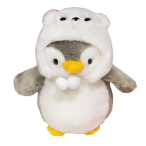 Очаровательные милые костюмы пингвинов плюшевые куклы высота 25см Click, серый