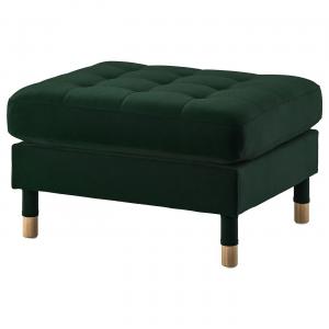 Подставка для ног LANDSKRONA IKEA, цвет djuparp dark green/wood
