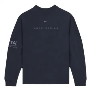 Топ Nike x NOCTA Drake 8K Peaks Long-Sleeve Mock Neck 'Navy'