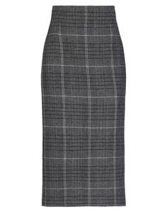 Юбка миди Dior, угольно-серый