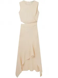 Платье макси без рукавов Stella Mccartney, светло-бежевый