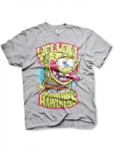 Футболка серого цвета SpongeBob