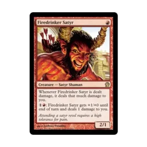 CCG Сатир-огнепитьец (клавиша R), MTG - Theros