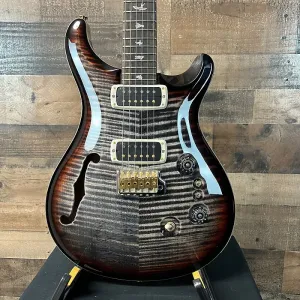 PRS 40-я годовщина Custom 24-08 Semi-Hollow, угольно-трехцветный градиент, 10 топ, жесткий футляр, 065