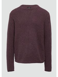 Вязаный свитер цвета 49W0_purple QS