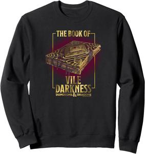 Толстовка Dungeons & Dragons Vecna The Book of Vile Darkness, черная