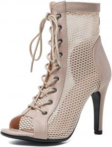 Женские классические гладиаторские сандалии Scaoruki, летние сандалии с дышащей сеткой, 1# Apricot