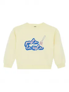 Топ с графическим принтом Bonton, желтый