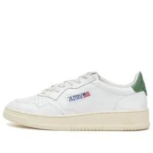 Кроссовки medalist low leather 'white green' Autry, белый