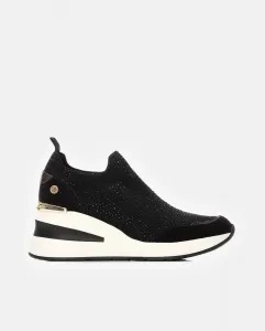 Женские эластичные спортивные кроссовки на платформе без застежки Xti, черный