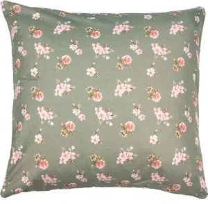 Чехол на подушку Clayre&Eef, зеленый