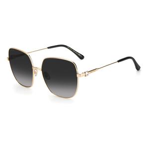 Двухцветные металлические солнцезащитные очки Jimmy Choo Eyewear