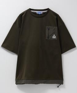 Футболка с затягивающимся карманом, защита от УФ-излучения GERRY, цвет хаки