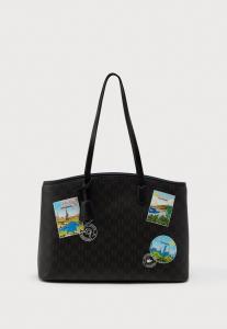 Сумка-шоппер KARL LAGERFELD IKON MONOGRAM, Brown