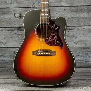 Gibson Hummingbird Studio EC - три-берст сатин