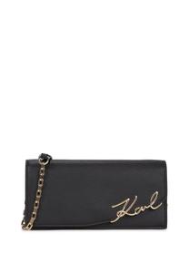 Кошелек SIGNATURE WALLET KARL LAGERFELD, черный