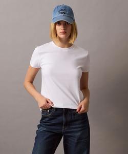 (W) Хлопковая футболка свободного кроя Calvin Klein