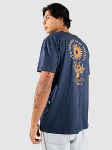 Футболка Vissla Hula Hands Organic T-Shirt, dark denim