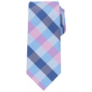 Мужской узкий галстук в клетку на заказ Bespoke