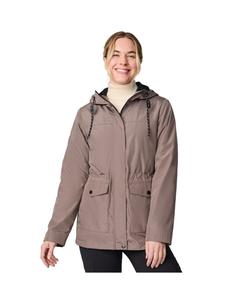 Женская дождевая куртка-анорак с подкладкой Rain Away Free Country, Mocha