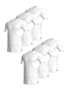 ADIDAS Мужская дышащая тренировочная футболка - Active Core Cotton, белая