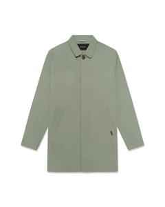 Matinique Регулярный приталенный межсезонный плащ 'Miles' в пастельно-зеленом цвете