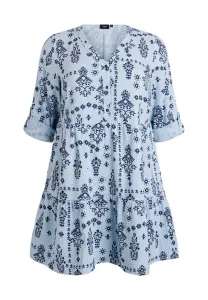 Повседневное платье Zizzi, Powder Blue W A