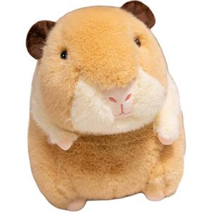 Плюшевая кукла Dutch Pig высотой 25см/30см/40см MIANHUIYI, светло-коричневый