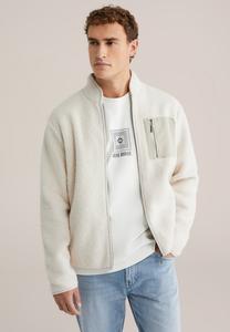 Флисовая куртка WE Fashion Fleece jacket, Off-White