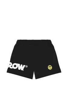 Шорты с логотипом и кулиской Barrow Kids, черный