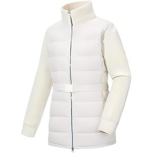 Куртки Пальто Женские Белый KOLON SPORT, Черный