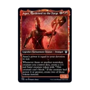 CCG Анакс, закаленный в кузнице (Витрина) (U) (Фольга), MTG - Theros Beyond Death