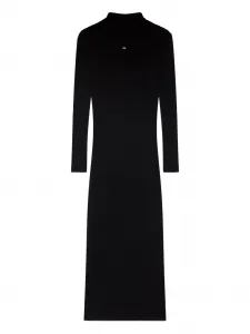 Платье макси с длинными рукавами Gcds, черный