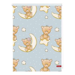 Рулонные шторы Блэкаут twentyfour Bärchen, 60x150x6 см, синий