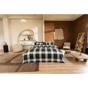 Постельное белье кайори «Гассё», фланель из органического хлопка Kayori, цвет blau