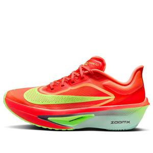 Кроссовки zoom fly 6 'bright crimson lime blast mint foam' Nike, красный
