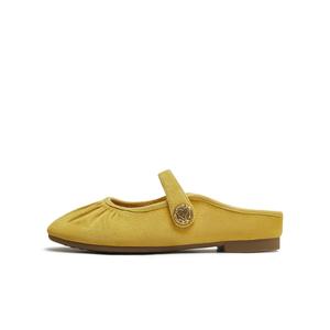 Teenmix Женские сандалии Quiet Closed Toe, желтые