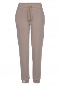 Зауженные брюки Lascana, серо-коричневый