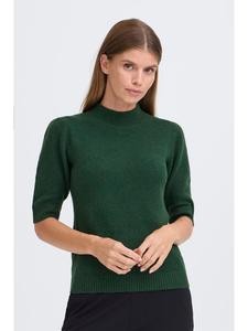 Oxmo Вязаный свитер OXSif зеленого цвета