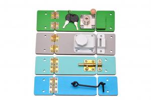 Комплект из 4 дверей с защелками для платы управления. Zabawki Sensoryczne