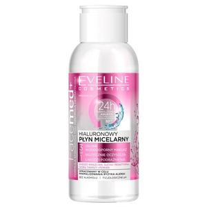 Гиалуроновая мицеллярная жидкость 3в1, 100 мл Eveline Cosmetics, Facemed