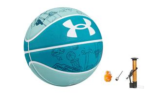 Under Armour Резиновый баскетбольный мяч china green размер 7 тренировочный unisex