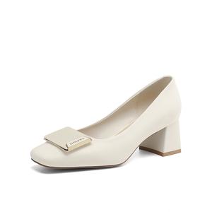 DAPHNE Женские туфли на высоком каблуке абрикосово-бежевые, цвет Beige