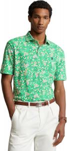Футболка-поло мужская Polo Ralph Lauren, классический крой, цветочный принт, мягкий хлопок, Select Color