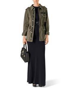 Длинное платье «Потому что ты не думаешь» Philipp Plein, черный