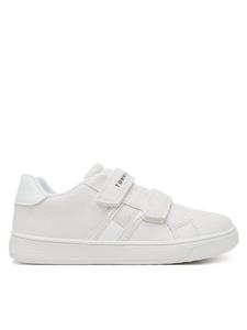Кроссовки Flag Low Cut Velcro Sneaker T1A9-33726-0375 S Tommy Hilfiger, белый