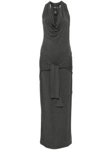 Norma Kamali платье Neeta, серый