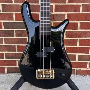 Басс гитара Spector Euro 4 Ian Hill 50th Anniversary, Solid Black, EMG Pickups, Spector TonePump, Gig Bag