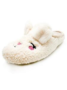 Тапочки thies Organic Rabbit vegan, от белого